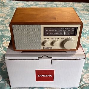 Sangean 2 Bands Receiver WR-11 AM/FM Table Top Radio